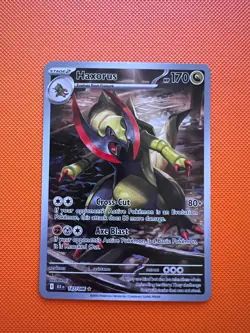 POKEMON - HAXORUS - 147/086 - ILLUSTRATION RARE - S&V BLACK BOLT - PACK FRESH - Image 1