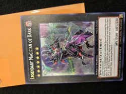 Yugioh! Legendary Magician Of Dark - WSUP-EN052 - Secret Rare - 1st Edition - NM - Image 2