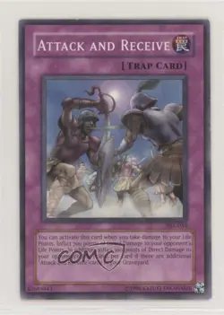 Attack and Receive Unlimited YuGiOh Pharaoh's Servant #PSV-054 2002 - Image 1