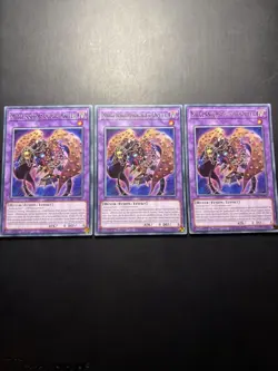 Yugioh! Playset 3x Millenniumaugiges Opfer Rare - JUSH-DE051 1. Auflage -Deutsch - Image 1