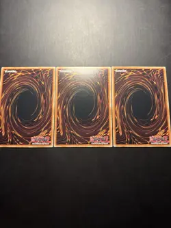 Yugioh! Playset 3x Millenniumaugiges Opfer Rare - JUSH-DE051 1. Auflage -Deutsch - Image 2