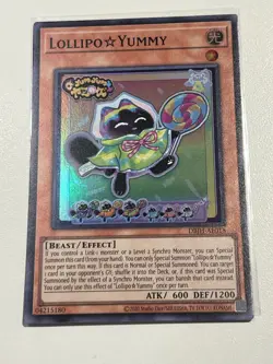 Yugioh Asian English Lollipo Yummy DBJH-AE018 Super rare Near Mint - Image 1