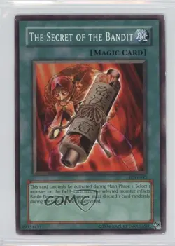 The Secret of the Bandit Unlimited YuGiOh Legacy Darkness #LOD-085 2003 READ - Image 1
