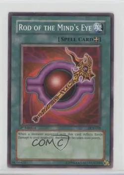 Rod of the Mind's Eye 1st Ed. YuGiOh Dark Crisis #DCR-039 2003 - Image 1