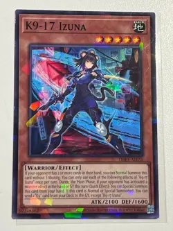 Yugioh Asian English K9-17 Izuna DBJH-AE031 Parallel rare NM - Image 1