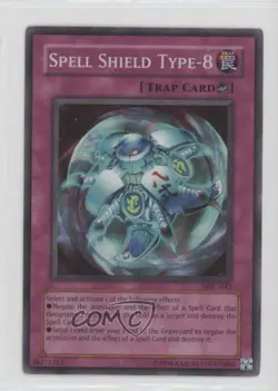 Spell Shield Type-8 Unlimited YuGiOh Magician's Force #MFC-043 2003 - Image 1