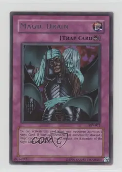 Magic Drain (R) Unlimited YuGiOh Pharaoh's Servant #PSV-071 2002 - Image 1