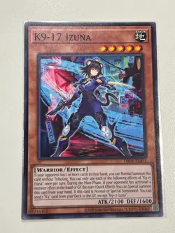 Yugioh Asian English K9-17 Izuna DBJH-AE031 Common NM - Image 2