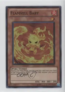 Flamvell Baby Unlimited YuGiOh Hidden Arsenal 2 #HA02-EN016 2010 - Image 1