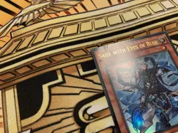 Sage With Eyes of Blue SHVI-EN020 1st Euro Print Ultra Rare HP Yugioh Card - Image 2