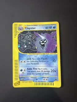 Cloyster 8/165 Expedition Base Set Holo Pokemon Card 2002 - Image 1