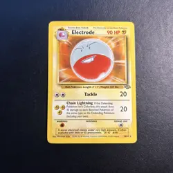 Electrode 18/64 Jungle Unlimited Pokemon Card Regular Rare Moderately Played MP - Image 1