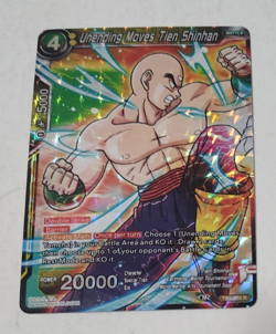 Dragon Ball Super Card Game Unyielding Moves Tien Shinhan TB2-055 R Rare Foil x1 - Image 1