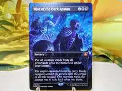 Rise of the Dark Realms rare border less magic the gathering trading card - Image 1