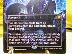 Rise of the Dark Realms rare border less magic the gathering trading card - Image 3