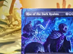 Rise of the Dark Realms rare border less magic the gathering trading card - Image 4