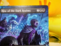 Rise of the Dark Realms rare border less magic the gathering trading card - Image 5
