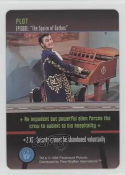 1996 Star Trek - The Card Game Plot Episode: The Squire of Gothos - Image 1