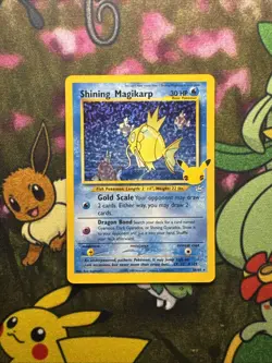 Pokemon TCG Shining Magikarp Holo Card 66/64 Celebrations - Image 1