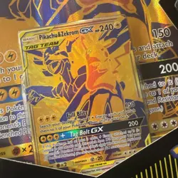 Unopened Pokemon TCG Pikachu & Zekrom GX Tag Team Premium Collection Card Game 820650809910 - Image 2