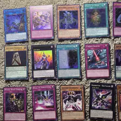 Yu-Gi-Oh! Card Lot Mixed Rarities Moderately Played Too Near Mint (Check Picks) - Image 2