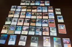 MTG SNOW+ Snow Creatures Magic The Gathering Card Collection+ bonuses ! - Image 1