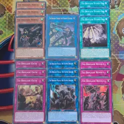 YuGiOh Tri-Brigade Ferrijit The Barren Blossom PHRA-EN046 Ultra & 15cd Core - Image 1