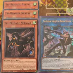 YuGiOh Tri-Brigade Ferrijit The Barren Blossom PHRA-EN046 Ultra & 15cd Core - Image 3