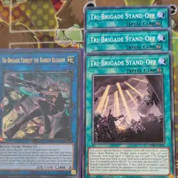 YuGiOh Tri-Brigade Ferrijit The Barren Blossom PHRA-EN046 Ultra & 15cd Core - Image 4