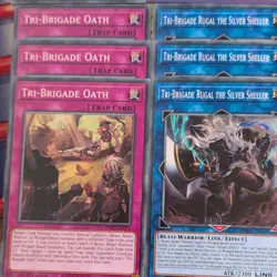 YuGiOh Tri-Brigade Ferrijit The Barren Blossom PHRA-EN046 Ultra & 15cd Core - Image 5