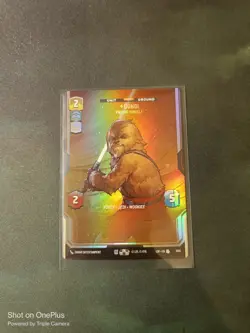 Star Wars Unlimited LotF Prestige Foil Card LOF1083 Gungi - Image 1