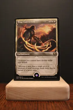 True Conviction Signature Spellbooks Regular HP MTG Cards ManaFam - Image 1