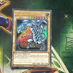 Yugioh! Blue-Eyes White Dragon LCKC-EN001 Ultra Rare 1st Edition NM - Image 1