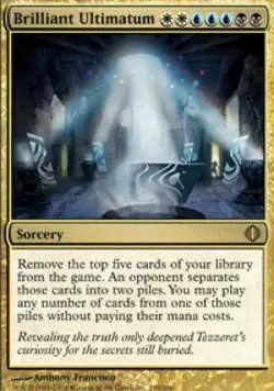 Brilliant Ultimatum - Medium Play MTG Shards of Alara - Image 1