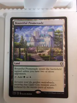 Bountiful Promenade Land R Regular #81 Magic: The Gathering BBD MTG - Image 1