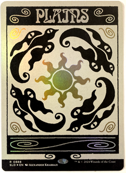MTG Plains (Rainbow Foil) Secret Lair Drop 0888 NM - Image 1