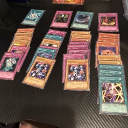Yugioh 2003 PSV 1st Edition NA Print 32 Card Lot 4 Rares Included - Image 1