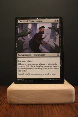 Curse of Disturbance Commander 2017 Regular MP MTG Cards ManaFam - Image 1
