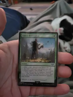 MTG Entish Restoration Universes Beyond: Lord of the Rings LOTR #0163 Non-Foil - Image 1