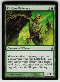 Viridian Emissary C Mirrodin Besieged 95 MTG - Image 1