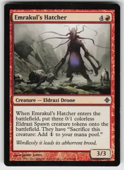 Emrakul's Hatcher C Rise of the Eldrazi 142 MTG - Image 1
