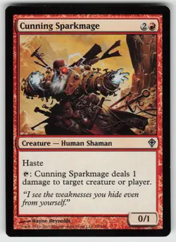 Cunning Sparkmage U Worldwake 79 MTG - Image 1