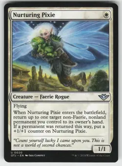 Nurturing Pixie U Outlaws of Thunder Junction 20 MTG - Image 1