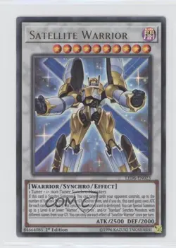 Satellite Warrior (UR) 1st Ed. YuGiOh Legendary Duelists: Magical Hero 1z4 - Image 1