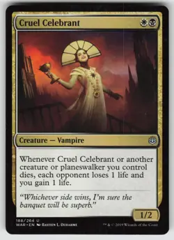 Cruel Celebrant U War of the Spark 188 MTG - Image 1