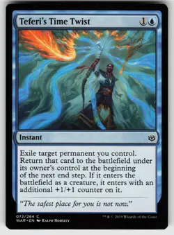 Teferi's Time Twist C War of the Spark 72 MTG - Image 1