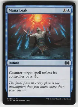 Mana Leak C Double Masters 2022 58 MTG - Image 1