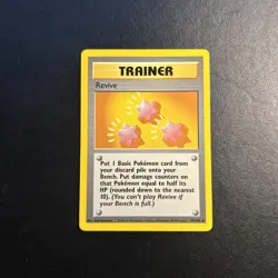 Revive 89/102 Base Set Pokemon Card Uncommon Near Mint NM - Image 1