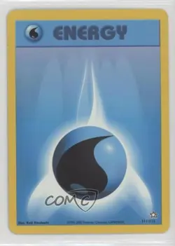 Water Energy Pokemon Neo Genesis #111 2000 - Image 1