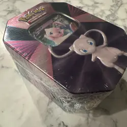 Pokemon TCG: Mew V Forces Tin - New & Factory Sealed - 4 packs + Holo Promo - Image 2